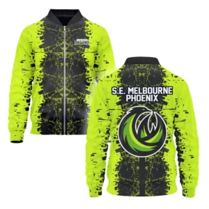 S.E. Melbourne Phoenix Bomber Jacket NBL 2025 For Fan S.E. Melbourne Phoenix HVN1122SP071125BOB