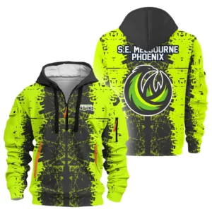 S.E. Melbourne Phoenix Hoodie Half Zipper NBL 2025 For Fan S.E. Melbourne Phoenix HVN1122SP071125HODZ