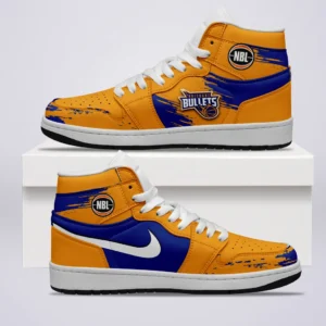 Brisbane Bullets Air Jordan 1 High NBL 2025 For Fan Brisbane Bullets HVN1123BB071225SH