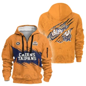 Cairns Taipans Hoodie Half Zipper NBL 2025 For Fan Cairns Taipans HVN1123CT071225HODZ