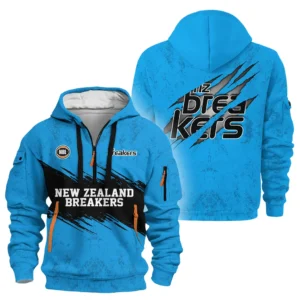 New Zealand Breakers Hoodie Half Zipper NBL 2025 For Fan New Zealand Breakers HVN1123NB071225HODZ
