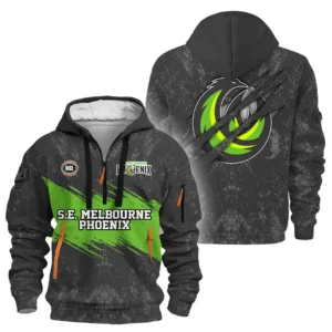 S.E. Melbourne Phoenix Hoodie Half Zipper NBL 2025 For Fan S.E. Melbourne Phoenix HVN1123SP071225HODZ