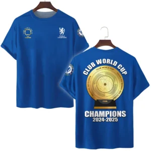 Chelsea T-Shirt Club World Cup 2025 Champions For Fan Chelsea HVN11251125071425TS3D
