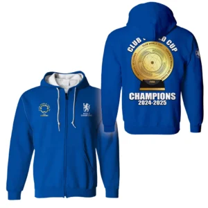 Chelsea Zipper Hoodie Club World Cup 2025 Champions For Fan Chelsea HVN11251125071425ZHD