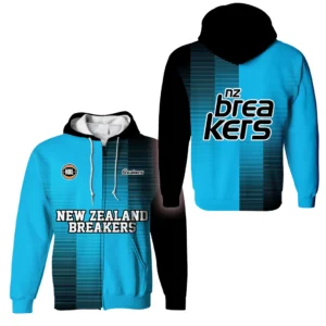 New Zealand Breakers Zipper Hoodie NBL 2025 For Fan New Zealand Breakers HVN1133NB071525ZHD