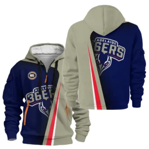Adelaide 36ers Hoodie Half Zipper NBL 2025 For Fan Adelaide 36ers HVN1134AD071525HODZ