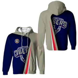Adelaide 36ers Zipper Hoodie NBL 2025 For Fan Adelaide 36ers HVN1134AD071525ZHD