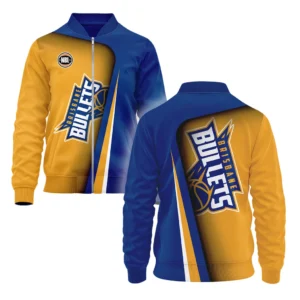 Brisbane Bullets Bomber Jacket NBL 2025 For Fan Brisbane Bullets HVN1134BB071525BOB