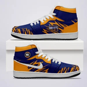Brisbane Bullets Air Jordan 1 High NBL 2025 For Fan Brisbane Bullets HVN1135BB071625SH