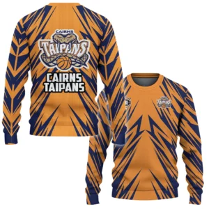 Cairns Taipans Sweatshirt NBL 2025 For Fan Cairns Taipans HVN1135CT071625SW