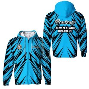 New Zealand Breakers Zipper Hoodie NBL 2025 For Fan New Zealand Breakers HVN1135NB071625ZHD
