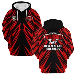 Perth Wildcats Hoodie NBL 2025 For Fan Perth Wildcats HVN1135PW071625HOD