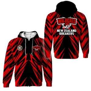 Perth Wildcats Zipper Hoodie NBL 2025 For Fan Perth Wildcats HVN1135PW071625ZHD