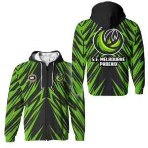 S.E. Melbourne Phoenix Zipper Hoodie NBL 2025 For Fan S.E. Melbourne Phoenix HVN1135SP071625ZHD