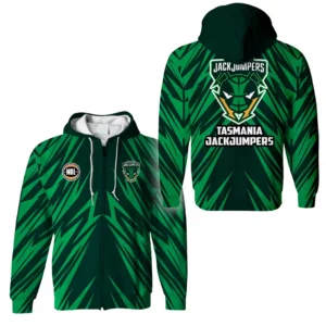 Tasmania JackJumpers Zipper Hoodie NBL 2025 For Fan Tasmania JackJumpers HVN1135TJ071625ZHD