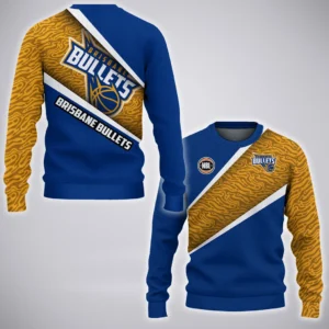 Brisbane Bullets Sweatshirt NBL 2025 For Fan Brisbane Bullets HVN1136BB071825SW