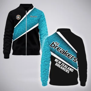 New Zealand Breakers Bomber Jacket NBL 2025 For Fan New Zealand Breakers HVN1136NB071825BOB