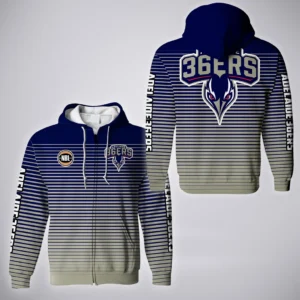 Adelaide 36ers Zipper Hoodie  NBL Australia 2025 For Fan Adelaide 36ers HVN1137AD071825ZHD