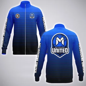 Melbourne United Stand Collar Jacket  NBL Australia 2025 For Fan Melbourne United HVN1137MU071825SCJ