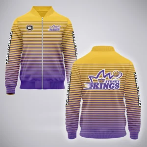 Sydney Kings Bomber Jacket  NBL Australia 2025 For Fan Sydney Kings HVN1137SK071825BOB