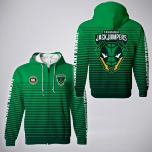 Tasmania JackJumpers Zipper Hoodie  NBL Australia 2025 For Fan Tasmania JackJumpers HVN1137TJ071825ZHD
