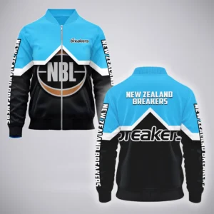 New Zealand Breakers Bomber Jacket  NBL Australia 2025 For Fan New Zealand Breakers HVN1138NB071825BOB
