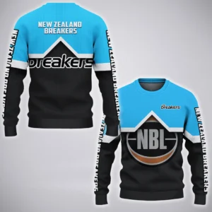 New Zealand Breakers Sweatshirt  NBL Australia 2025 For Fan New Zealand Breakers HVN1138NB071825SW