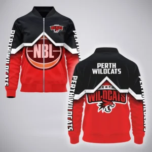Perth Wildcats Bomber Jacket  NBL Australia 2025 For Fan Perth Wildcats HVN1138PW071825BOB