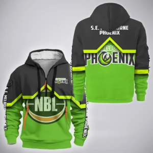 S.E. Melbourne Phoenix Hoodie Half Zipper  NBL Australia 2025 For Fan S.E. Melbourne Phoenix HVN1138SP071825HODZ