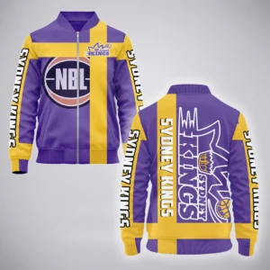 Sydney Kings Bomber Jacket  NBL Australia 2025 For Fan Sydney Kings HVN1139SK071825BOB