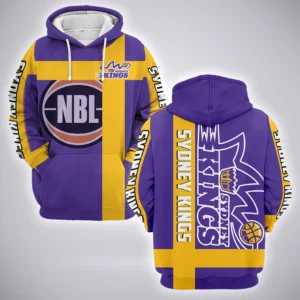 Sydney Kings Hoodie  NBL Australia 2025 For Fan Sydney Kings HVN1139SK071825HOD