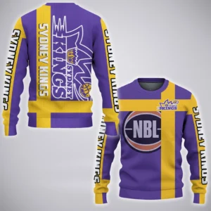 Sydney Kings Sweatshirt  NBL Australia 2025 For Fan Sydney Kings HVN1139SK071825SW