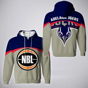 Adelaide 36ers Zipper Hoodie  NBL Australia 2025 For Fan Adelaide 36ers HVN1140AD071825ZHD