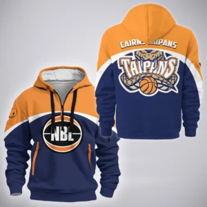 Cairns Taipans Hoodie Half Zipper  NBL Australia 2025 For Fan Cairns Taipans HVN1140CT071825HODZ