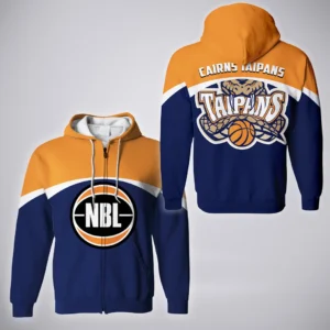 Cairns Taipans Zipper Hoodie  NBL Australia 2025 For Fan Cairns Taipans HVN1140CT071825ZHD