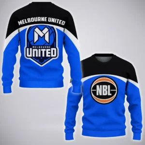 Melbourne United Sweatshirt  NBL Australia 2025 For Fan Melbourne United HVN1140MU071825SW