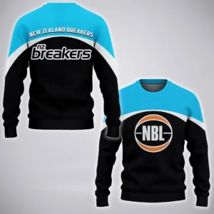 New Zealand Breakers Sweatshirt  NBL Australia 2025 For Fan New Zealand Breakers HVN1140NB071825SW