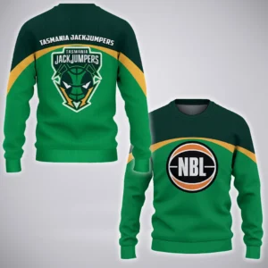 Tasmania JackJumpers Sweatshirt  NBL Australia 2025 For Fan Tasmania JackJumpers HVN1140TJ071825SW