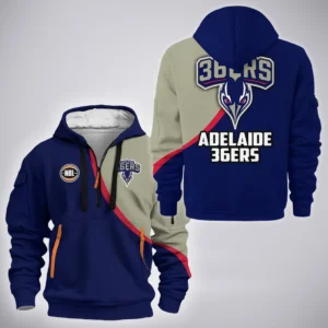 Adelaide 36ers Hoodie Half Zipper  NBL Australia 2025 For Fan Adelaide 36ers HVN1141AD071825HODZ