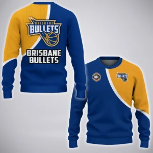 Brisbane Bullets Sweatshirt  NBL Australia 2025 For Fan Brisbane Bullets HVN1141BB071825SW