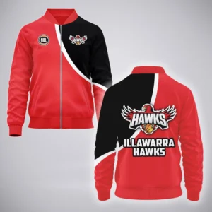 Illawarra Hawks Bomber Jacket  NBL Australia 2025 For Fan Illawarra Hawks HVN1141IH071825BOB