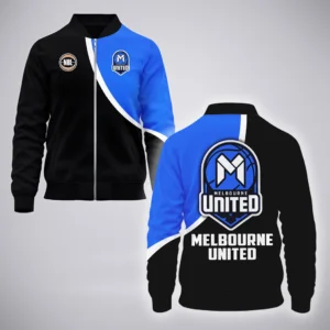 Melbourne United Bomber Jacket  NBL Australia 2025 For Fan Melbourne United HVN1141MU071825BOB