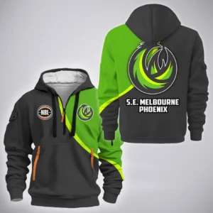 S.E. Melbourne Phoenix Hoodie Half Zipper  NBL Australia 2025 For Fan S.E. Melbourne Phoenix HVN1141SP071825HODZ