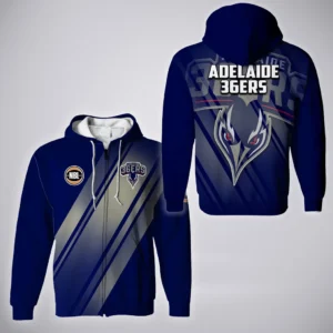 Adelaide 36ers Zipper Hoodie  NBL Australia 2025 For Fan Adelaide 36ers HVN1142AD071825ZHD