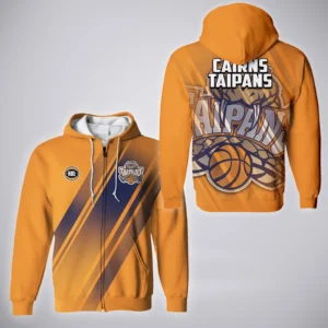 Cairns Taipans Zipper Hoodie  NBL Australia 2025 For Fan Cairns Taipans HVN1142CT071825ZHD