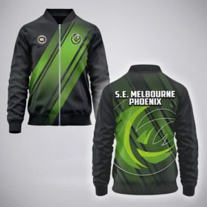 S.E. Melbourne Phoenix Bomber Jacket  NBL Australia 2025 For Fan S.E. Melbourne Phoenix HVN1142SP071825BOB