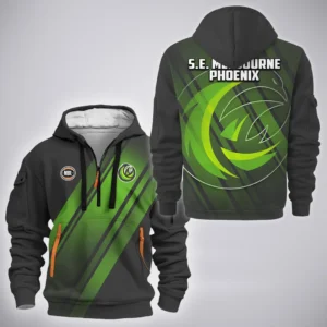 S.E. Melbourne Phoenix Hoodie Half Zipper  NBL Australia 2025 For Fan S.E. Melbourne Phoenix HVN1142SP071825HODZ