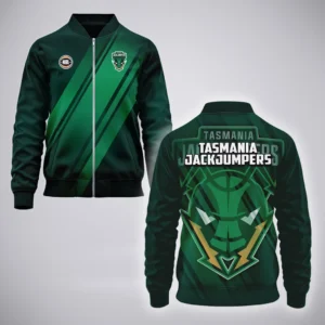 Tasmania JackJumpers Bomber Jacket  NBL Australia 2025 For Fan Tasmania JackJumpers HVN1142TJ071825BOB