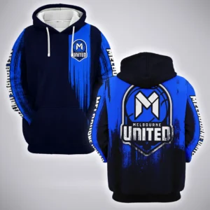 Melbourne United Hoodie  NBL Australia 2025 For Fan Melbourne United HVN1143MU071925HOD