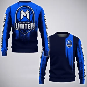 Melbourne United Sweatshirt  NBL Australia 2025 For Fan Melbourne United HVN1143MU071925SW